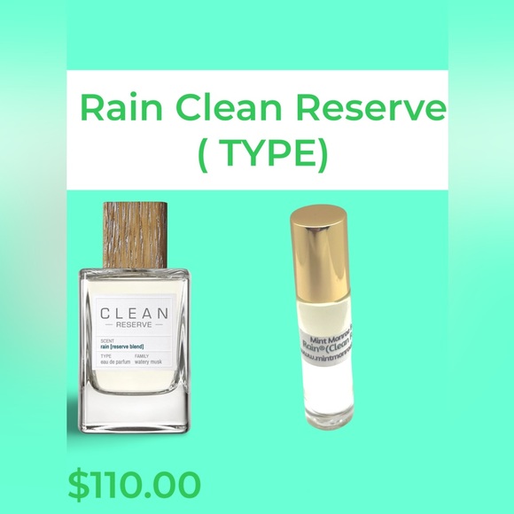 Clean Reserve Rain ( TYPE) Perfume Oil - Picture 1 of 3